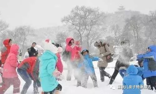 东北局地的雪，紫色之舞